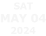 SAT may 04 2024