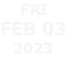 fri Feb 03 2023